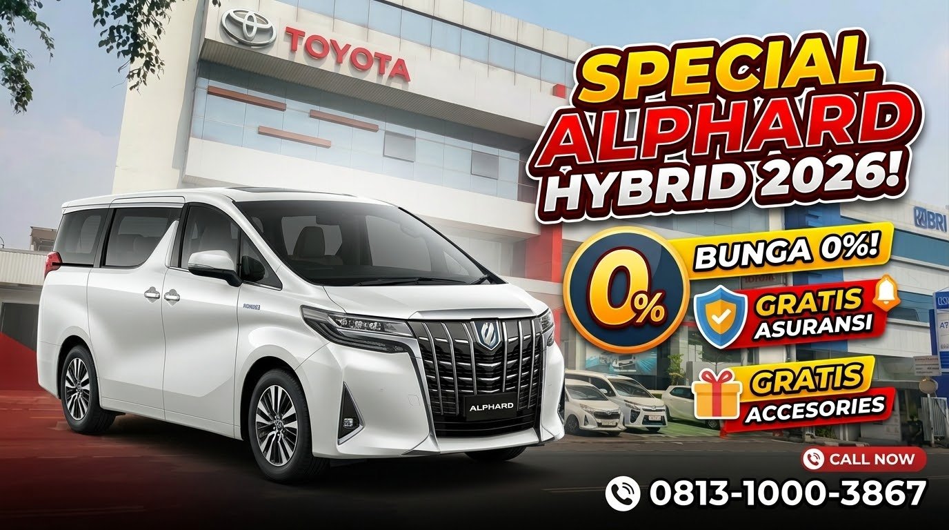 Toyota Alphard Hybrid model baru